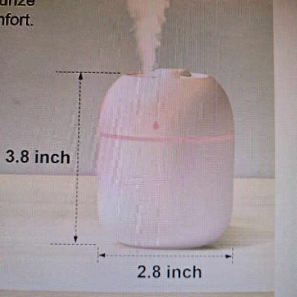 Portable Room Diffuser/Humidifier - Picture 3 of 3